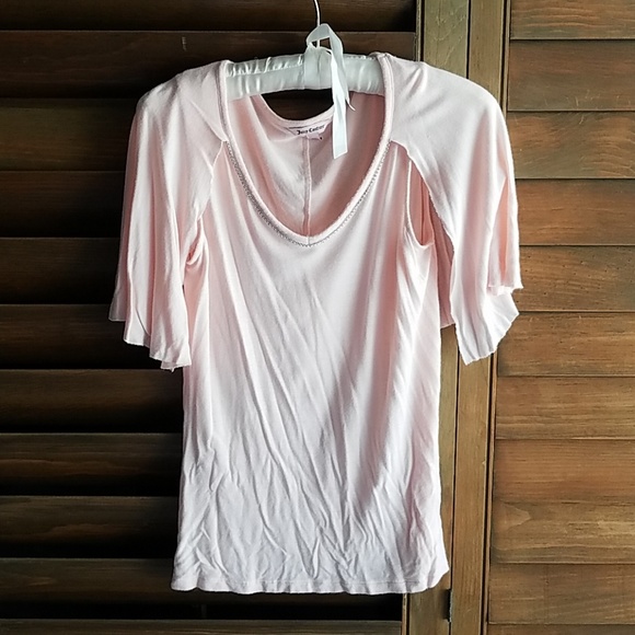 Juicy Couture Tops - 👚Juicy Couture pink shirt👚